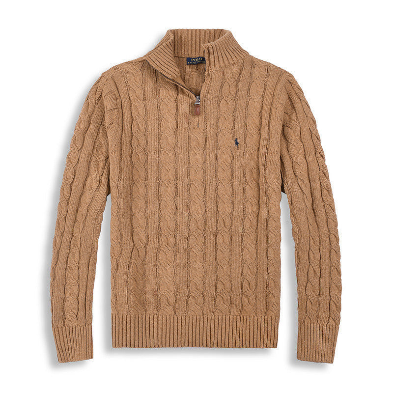 RL POLO® - Half-Zip Dubbel-Gebreid