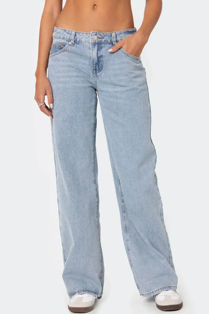 Blair™ - De Retro Flair Low Jeans